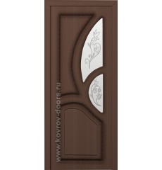 Дверь деревянная межкомнатная ГРЕЦИЯ венге ПО